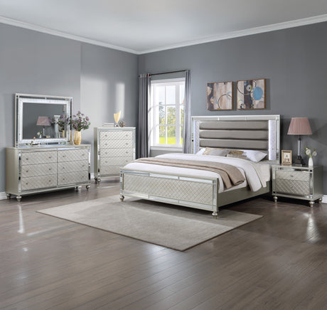 Cristian Bedroom Group Champagne