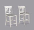 Hartwell Chalk/Grey Counter Chairs (Set of 2) - Grey