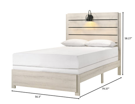 Carter Bed - White