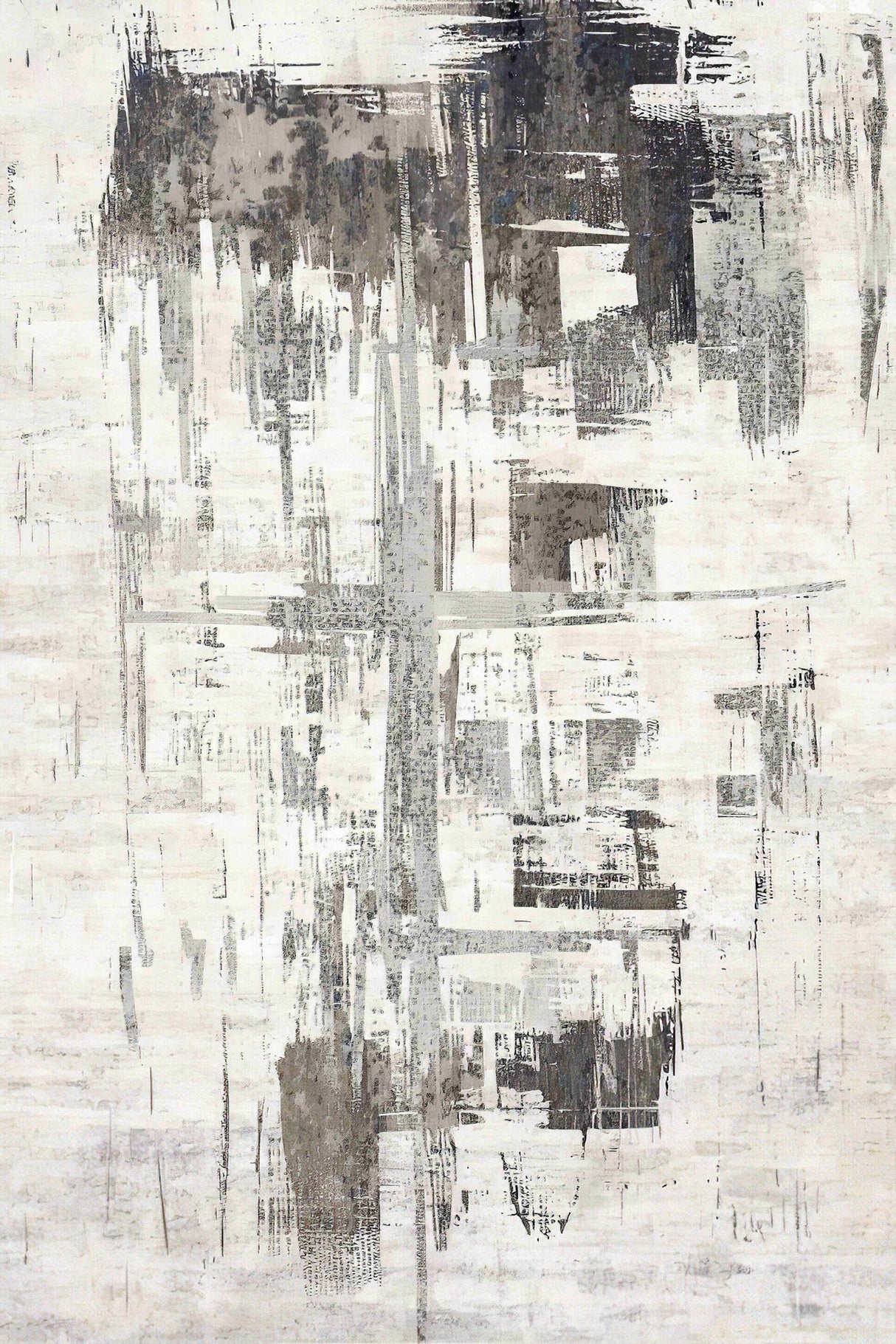 Sky Area Rug 7701 Grey