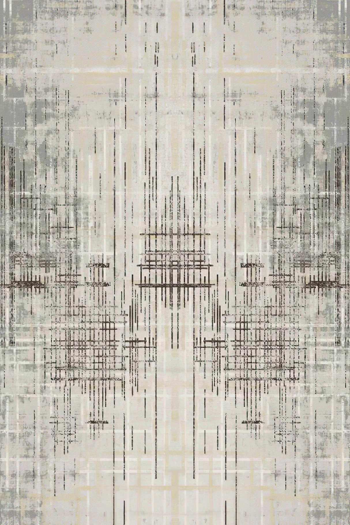 Sky Area Rug 7706 Grey
