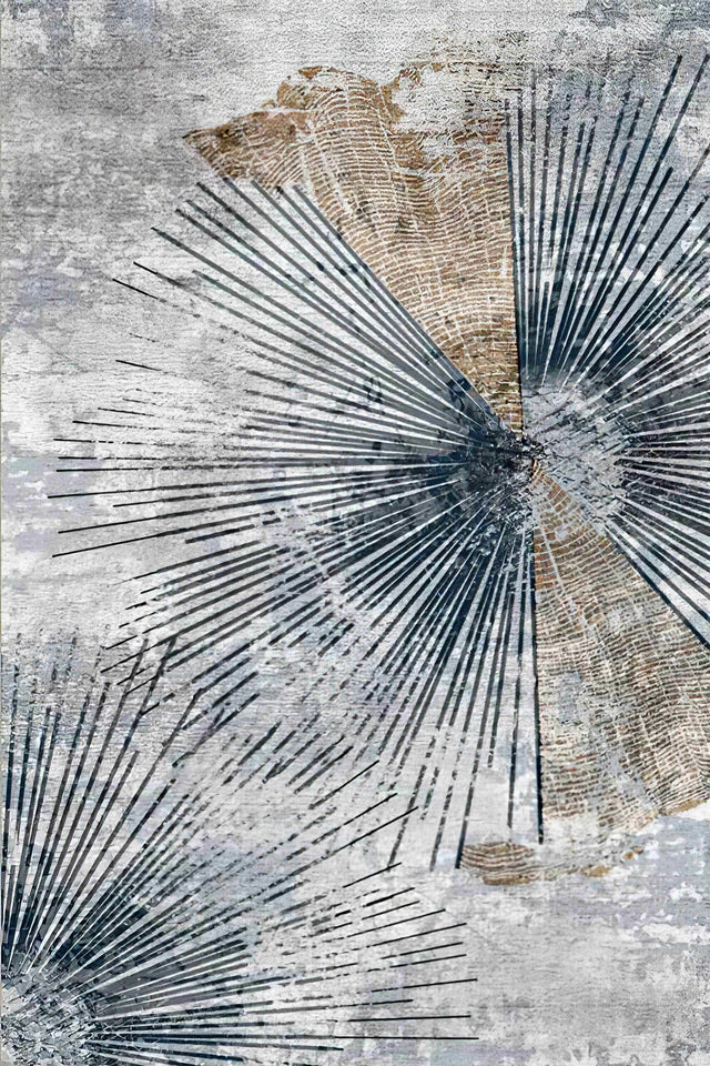 Sky Area Rug 7708 Grey