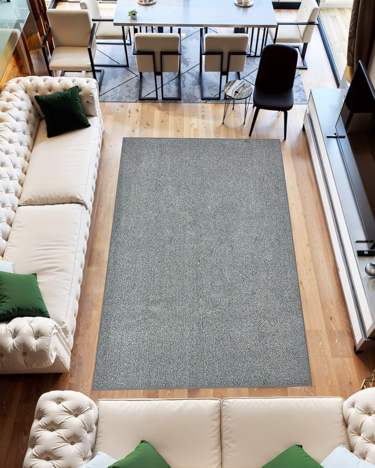 Sky Area Rug 7712 Grey