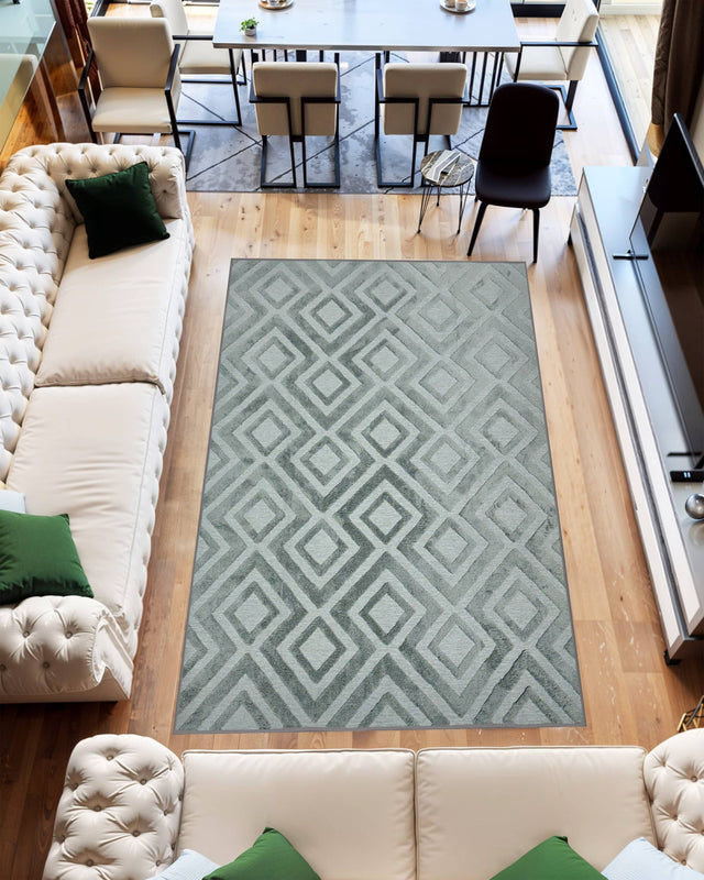 Sky Area Rug 7713 Grey