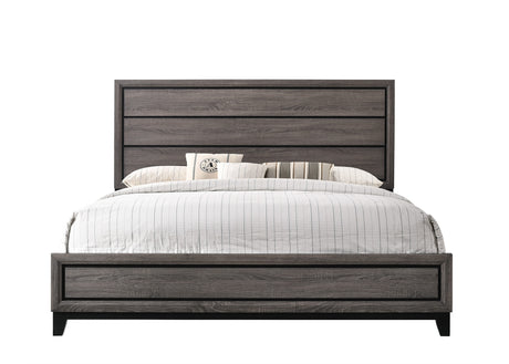 Akerson Grey Bedroom Group King bed