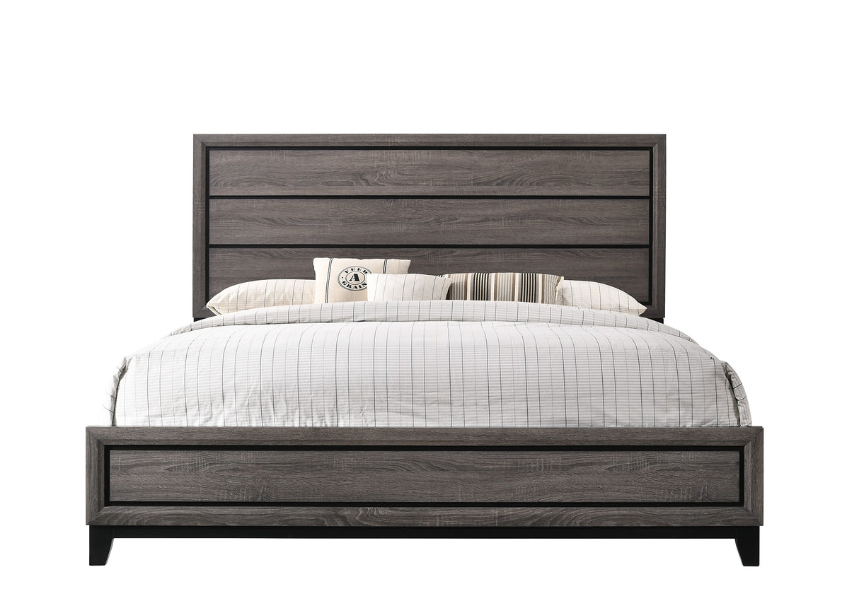 Akerson Bed - Grey