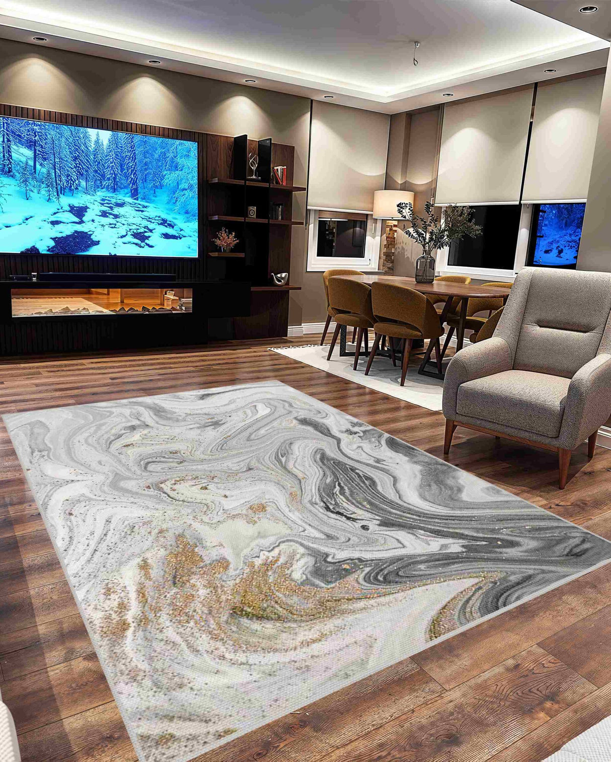 Sky Area Rug 7774