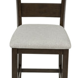 Lester 5-Piece Ctr Height Table Set Brown