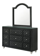 Cameo Mirror - Black