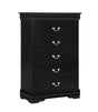 Louis Philip Chest - Black