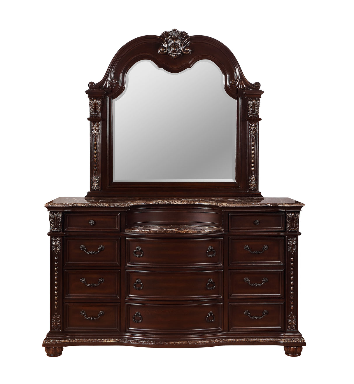 Stanley Bedroom Group dresser and mirror