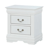 Louis Philip Nightstand - White