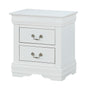 Louis Philip Nightstand - White