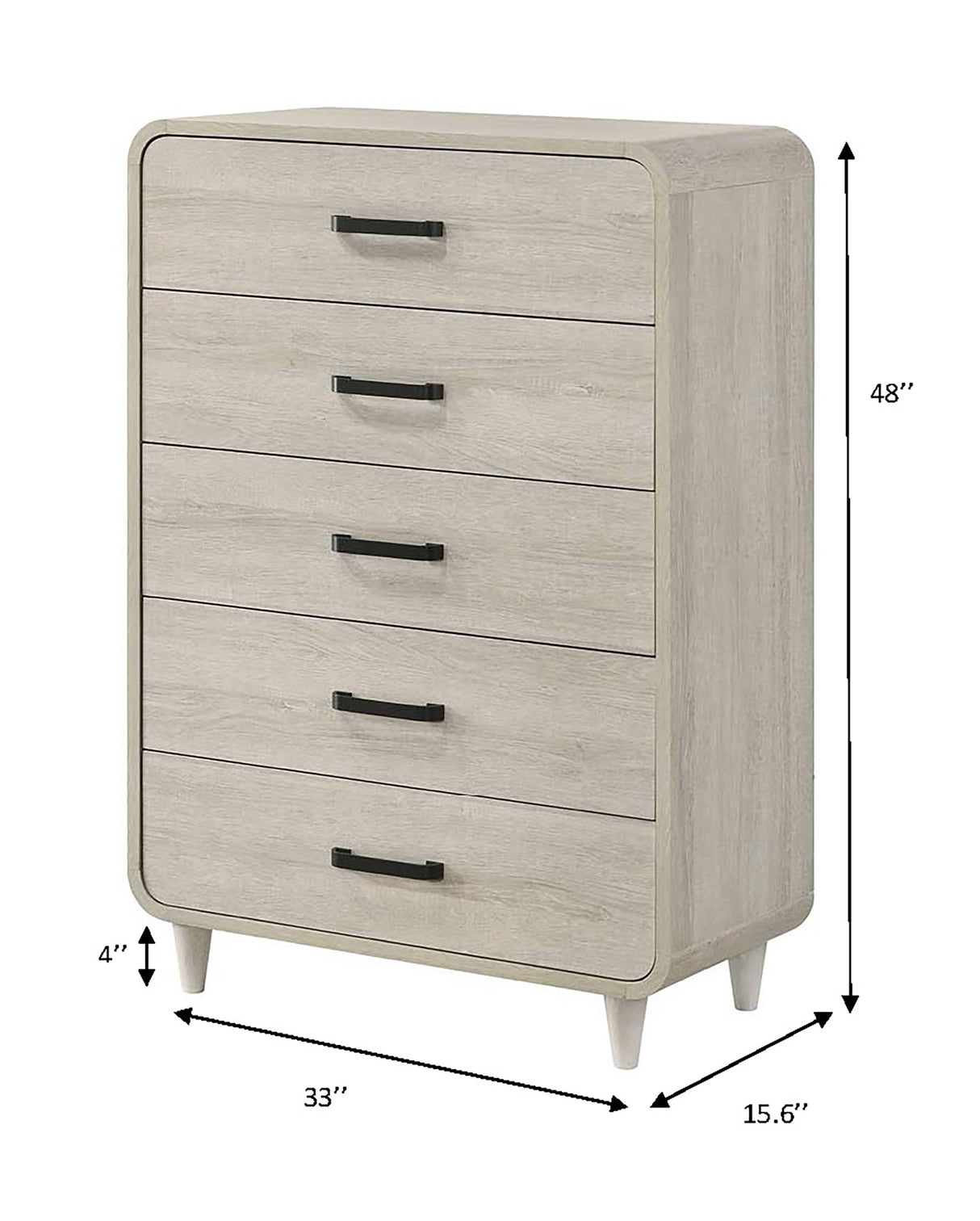 Nyomi Bedroom Set White