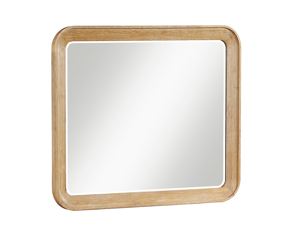 Westcott Bedroom Group-Cerused Natu mirror