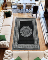 Orion Area Rug 80015 Black