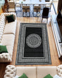 Orion Area Rug 80015 Black