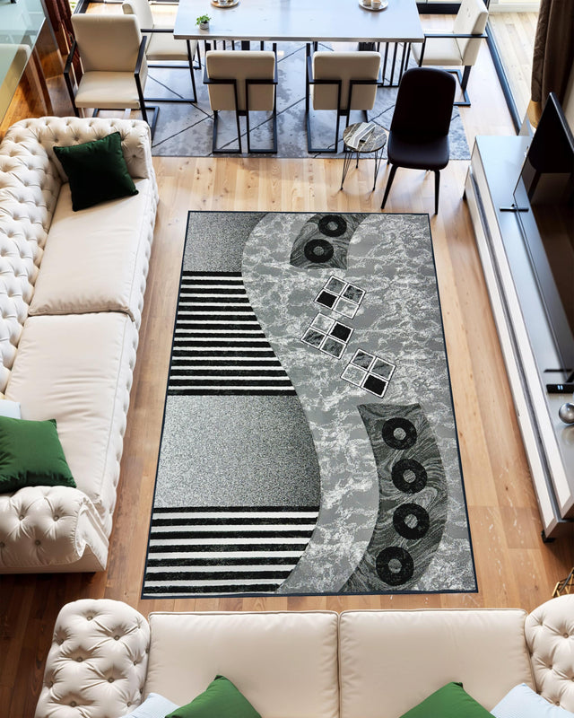 Orion Area Rug 80017 Grey