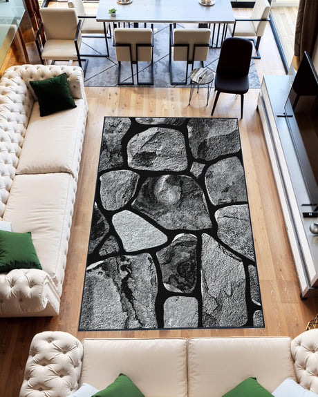 Orion Area Rug 80018 Black