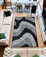 Orion Area Rug 80020 Black