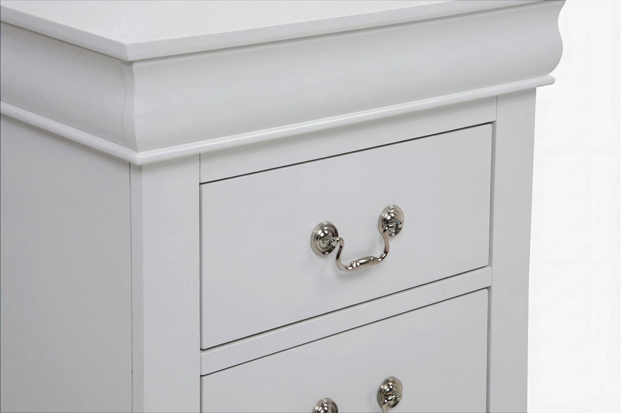 Louis Philip Greige Bedroom Group