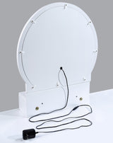 Cecilia Vanity Table & Stool-White