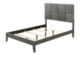 Denker Gunmetal Bedroom Group Queen bed