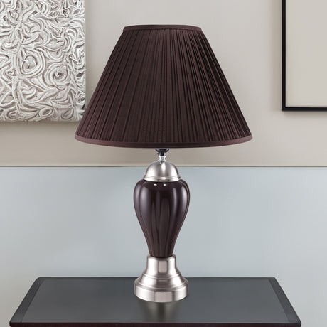 Porcelain Lamp Black