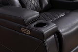 (Power) Lhf Loveseat with Console / Speaker / Led Light / Power Headrest - Grey