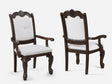 Kiera Arm Chairs (Set of 2) - Brown