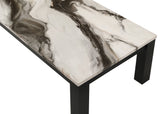 Ivy 3-Piece Cocktail Set Faux Marble Brown