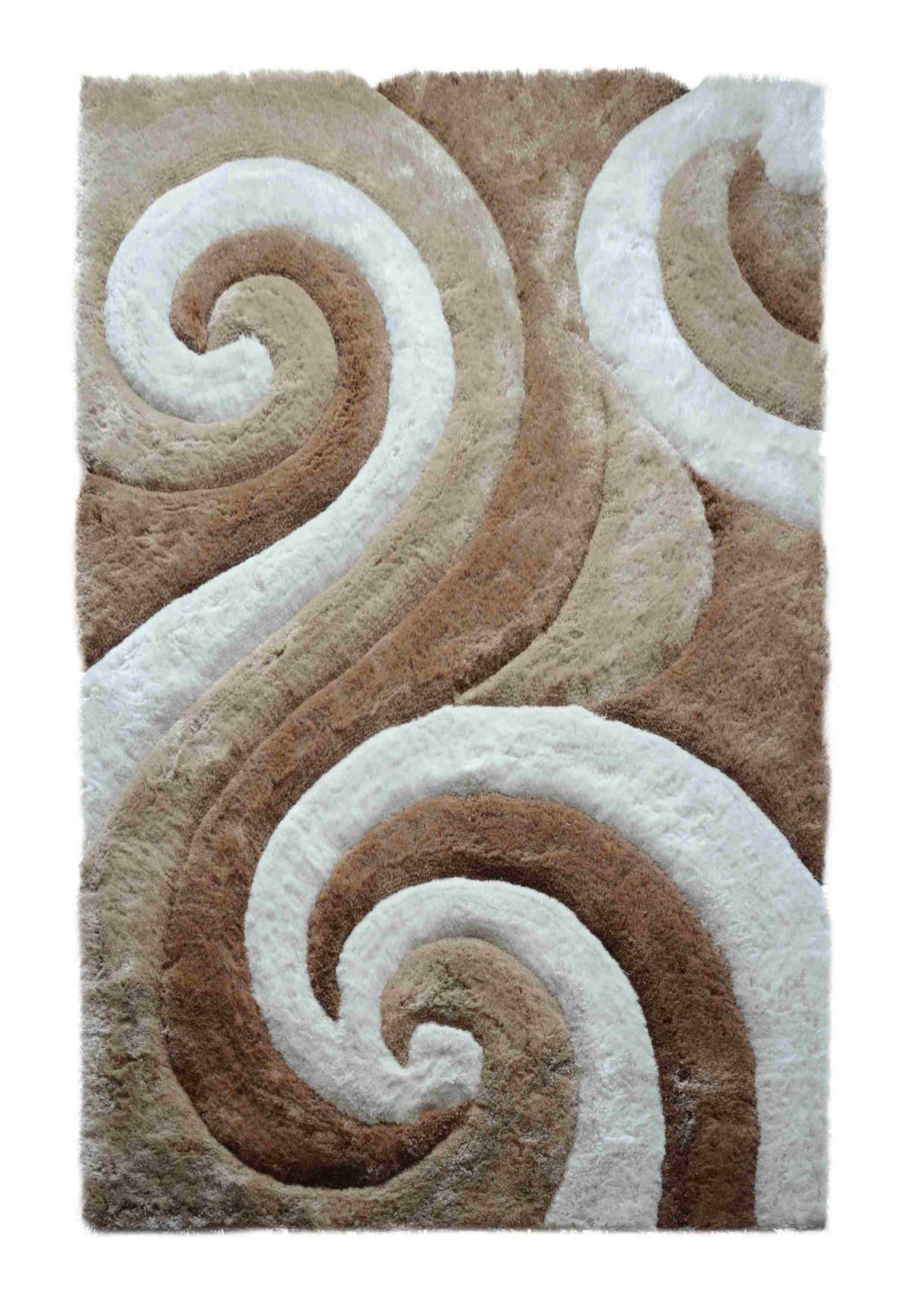 3d Shaggy Area Rug 886