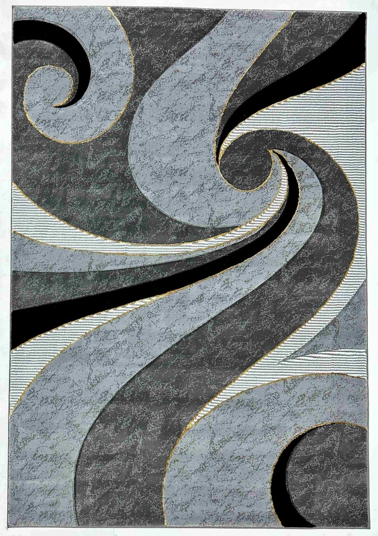 Orion Area Rug 8877 Grey