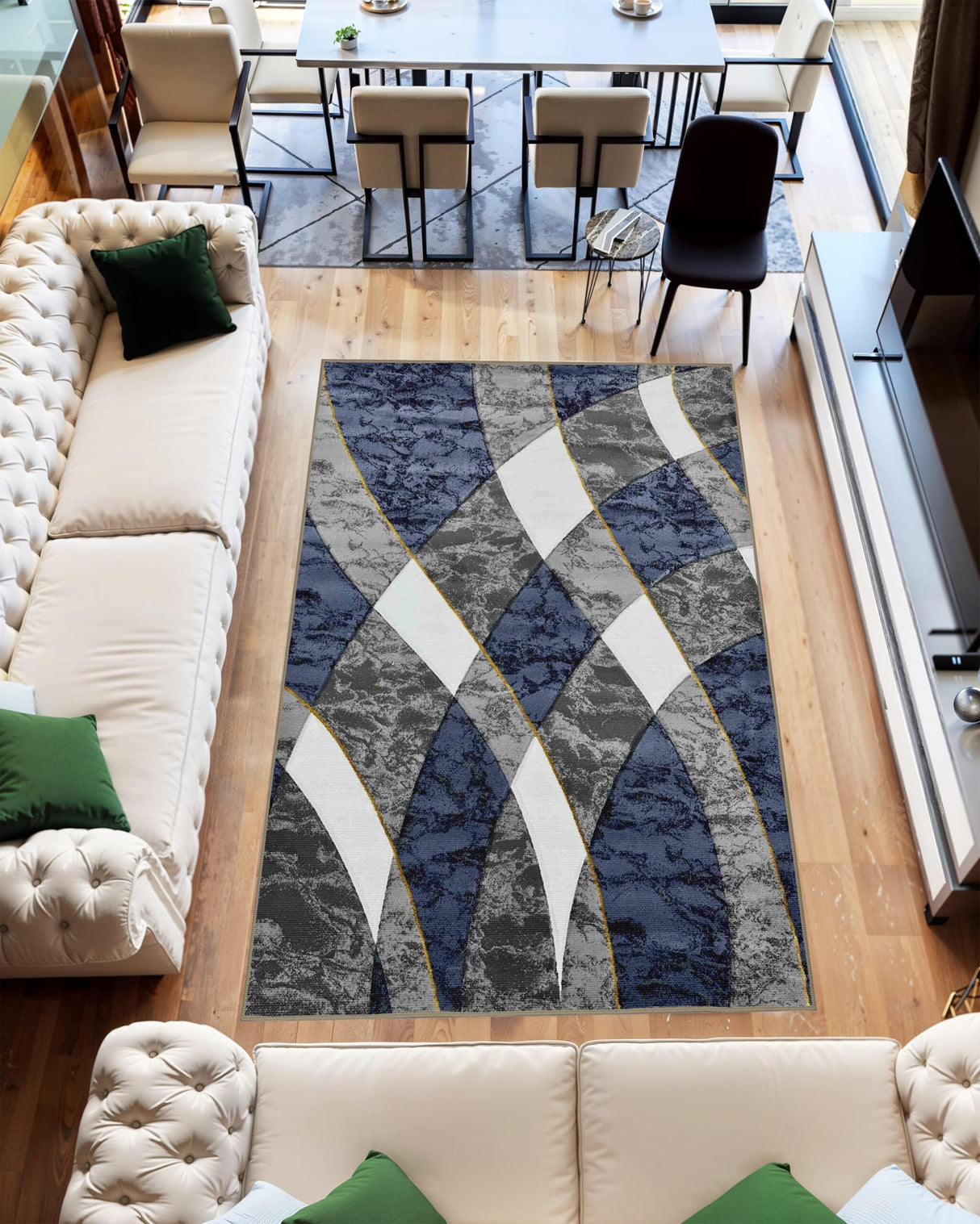 Orion Area Rug 8888 Navy