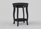 Jacie Chairside Table Black