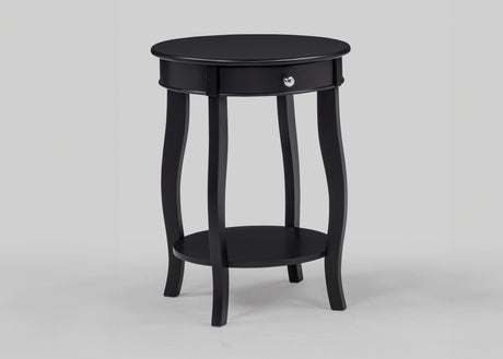 Jacie Chairside Table Black