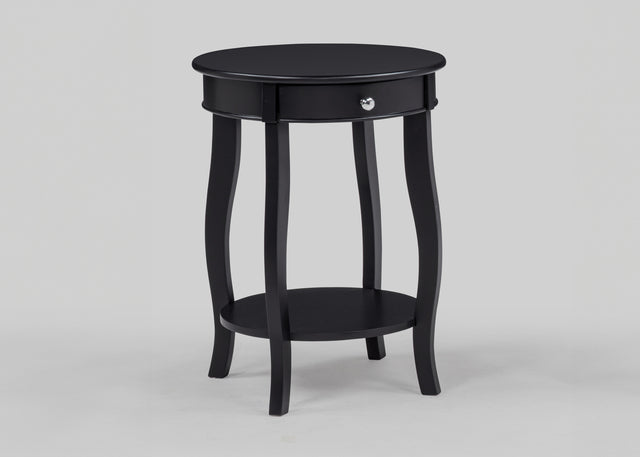 Jacie Chairside Table Black