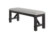 Maribelle Dining Bench - Wheat Charcoal
