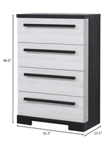 Remington Bedroom Black/White