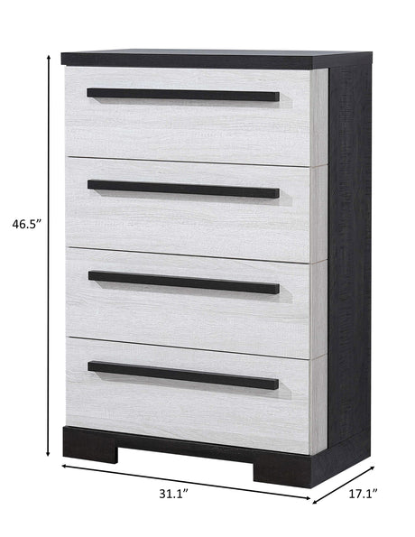 Remington Bedroom Black/White