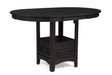 Hartwell Counter Dining Table - Charcoal