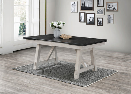 Maribelle 6p with Bench Chalk Warmgrey