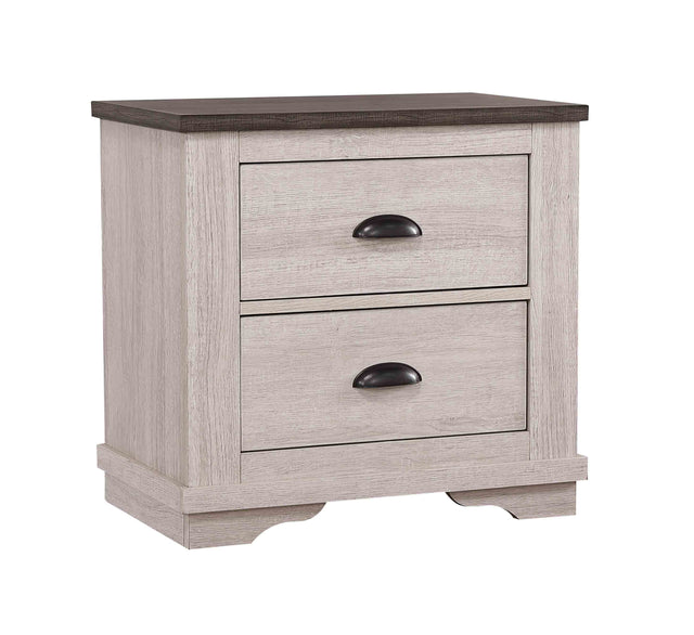 Coralee Nightstand - Grey
