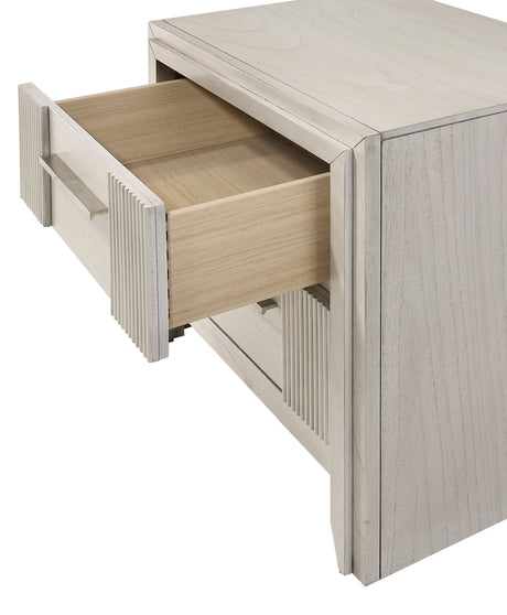 Carlton Bedroom Group White nightstand