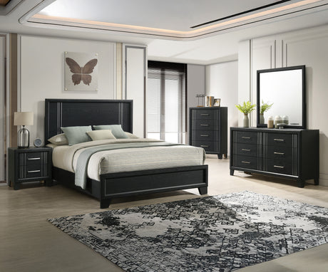 Charlie Bedroom Set - Charcoal