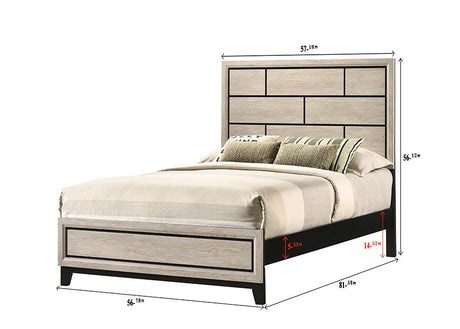 Akerson Bed - Grey