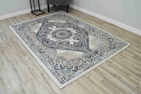 Cabana Area Rug 9000 Blue