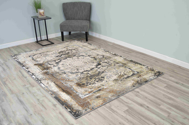 Cabana Area Rug 9013 Anthracite