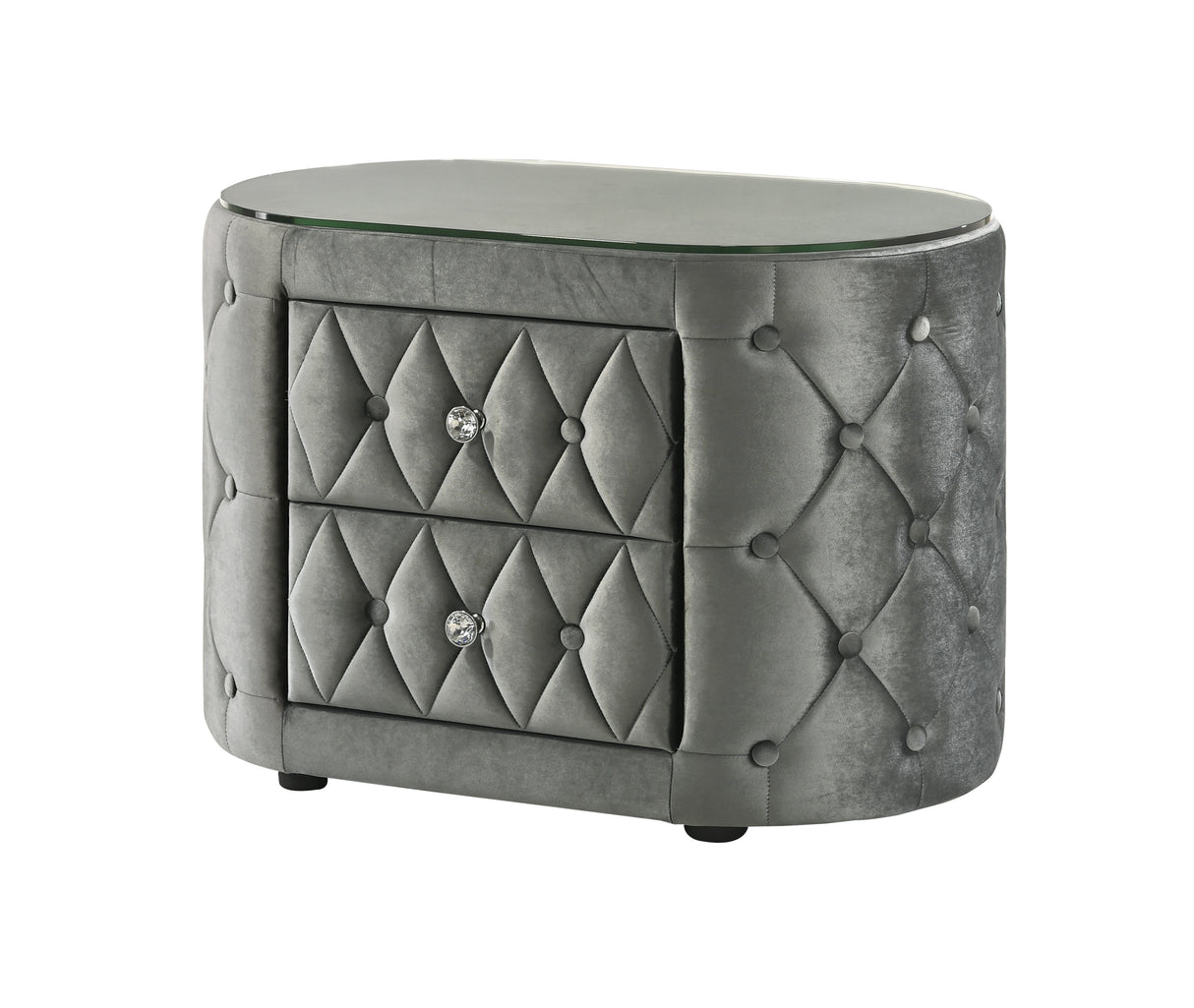 Voltare Night Stand Grey nightstand