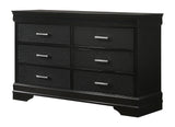 Amalia Black Bedroom Group dresser